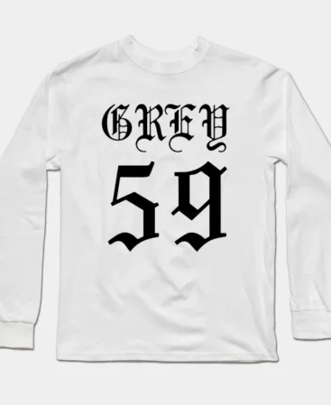 G59 Long Sleeve T Shirt White